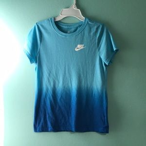 Blue ombré Nike tshirt